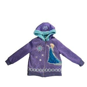 EUC girl’s size 5 Frozen jacket